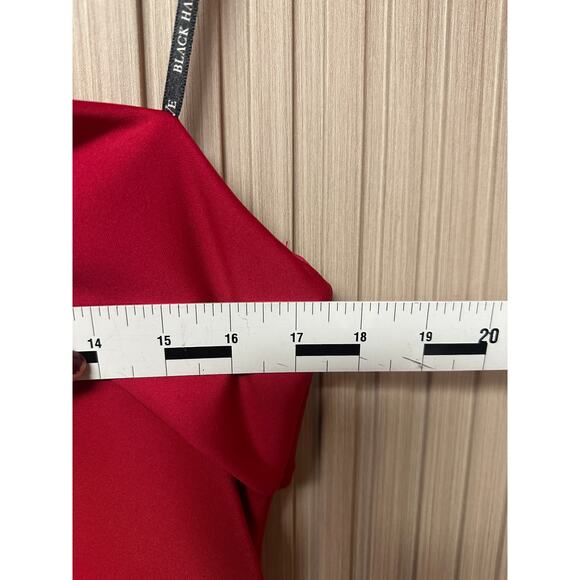 Black Halo Cadencia One-Shoulder Gown Pink Women’s Size 8 - Picture 10 of 10